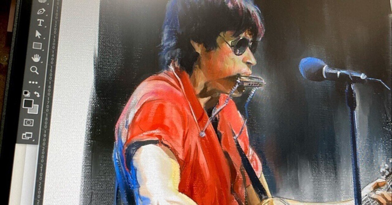 浜田省吾」を描く（2） ｜寺西 晃 イラストレーター