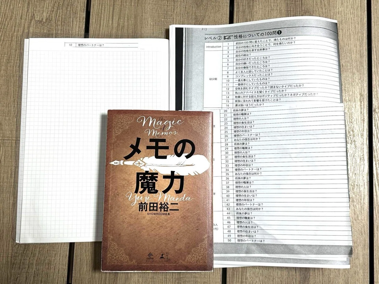 挫折中｜「メモの魔力」自己分析1000問ノックが進まない｜まゆ ｜旅