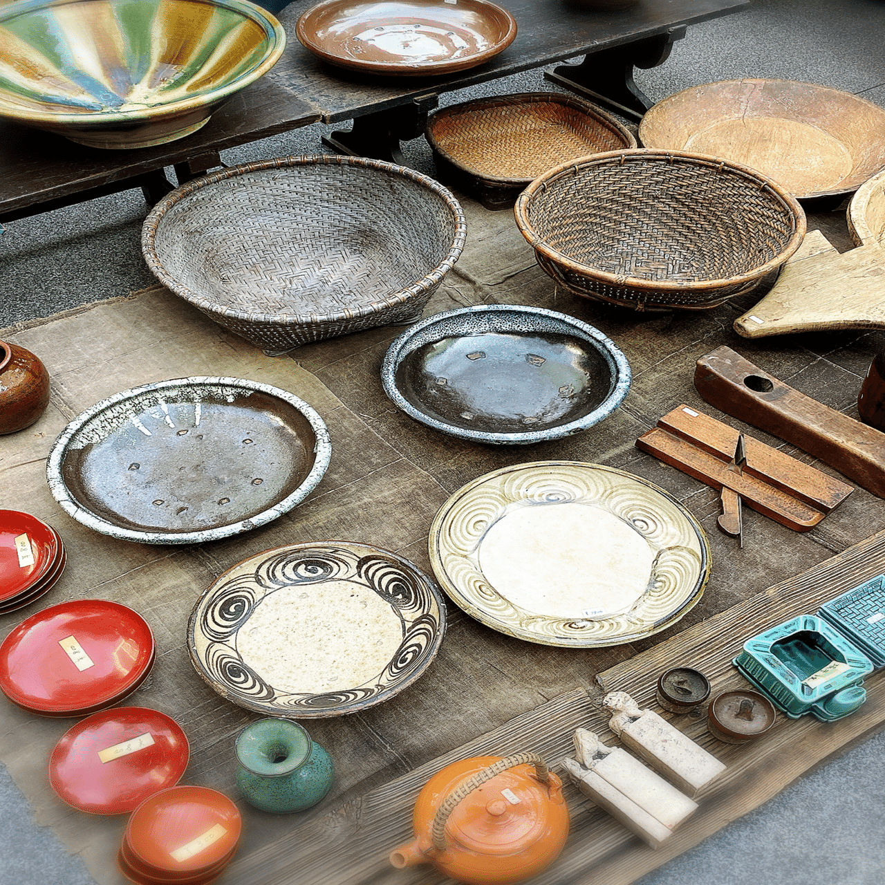 大江戸骨董市へ行ってきました｜めいこ＠旅するボタン屋