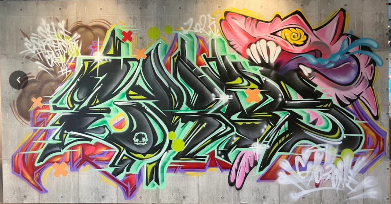 ストリートアート展に行った記録｜はいみ