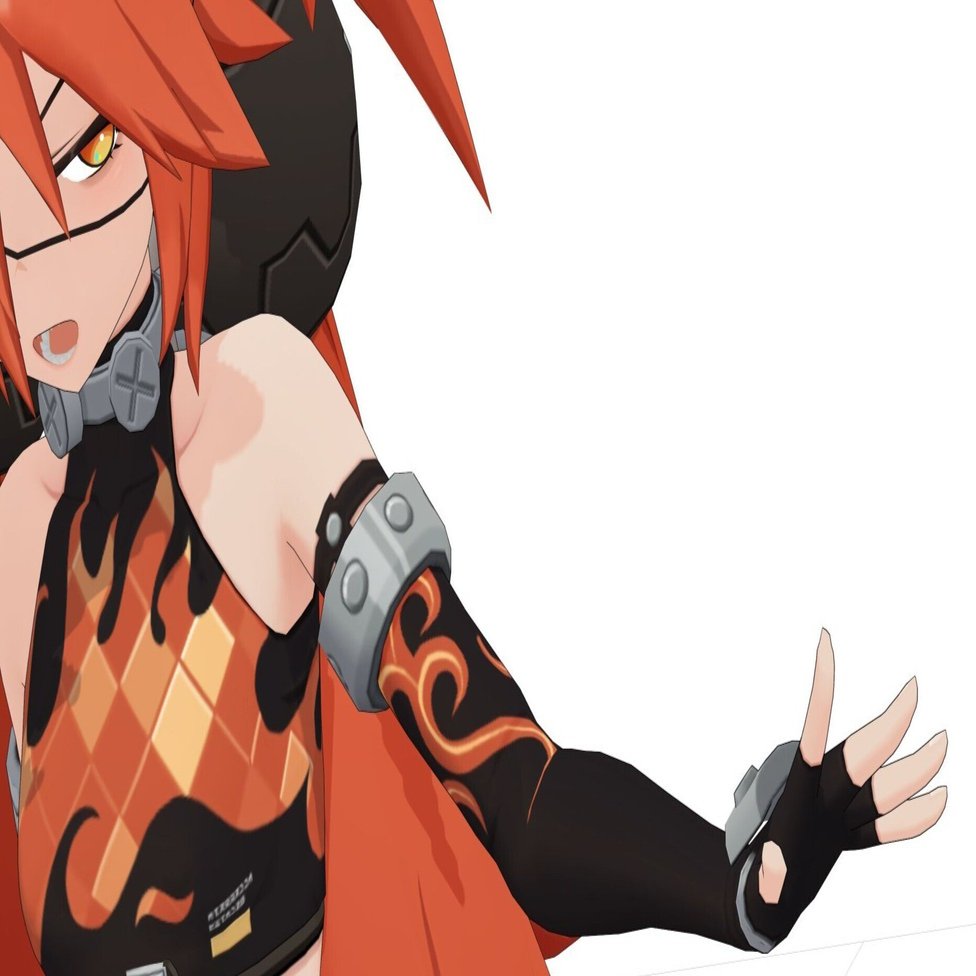 ゼンゼロMMD公式モデル「クレタ」の左腕破綻を修正する方法｜星影