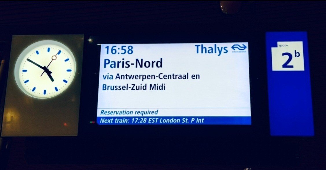 電車で一人ヨーロッパ旅行】ドイツ・フランス・オランダ・ベルギー