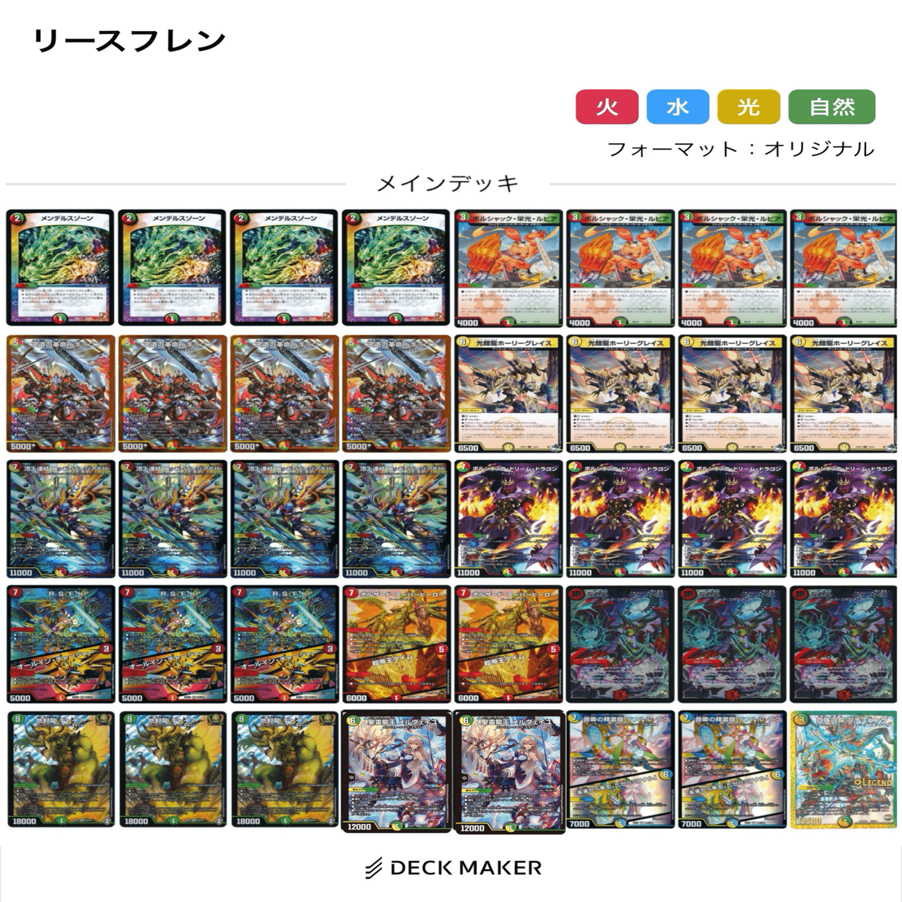 ただ好きなカードでデッキを組む」