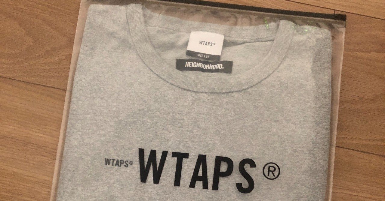 NEIGHBORHOOD」 × 「WTAPS」のWネームの行列に並んでGETしたけど即効で