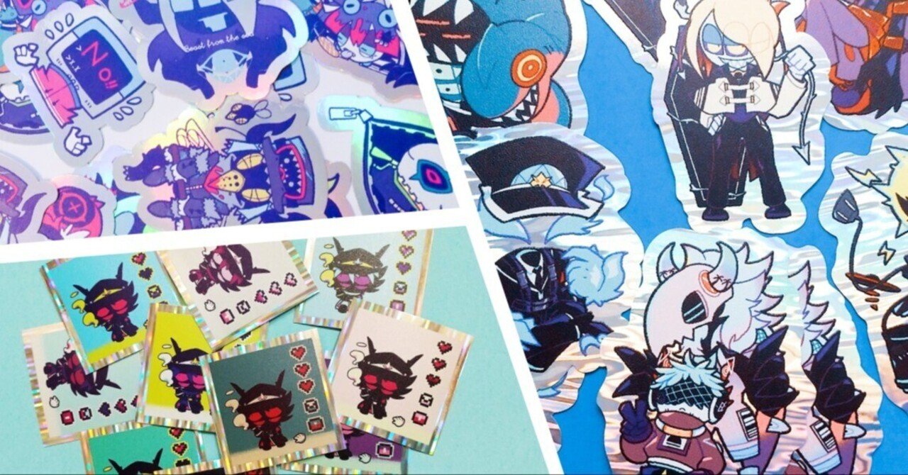 ステッカーを作ろう｜しどう