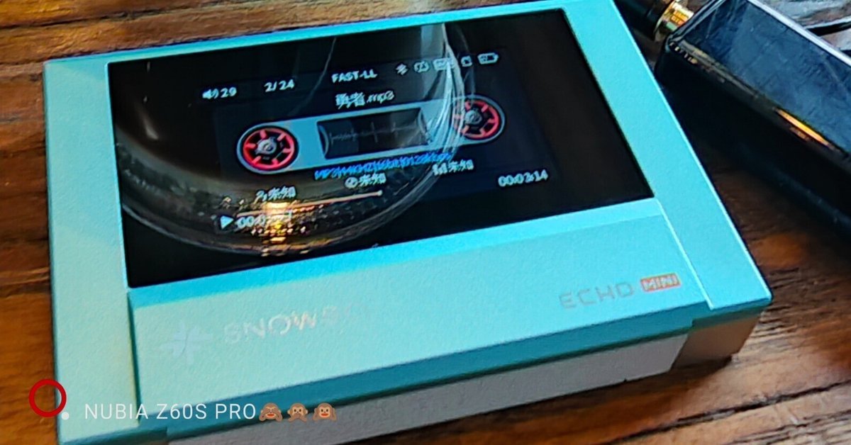 FiiO SNOWSKY Echo Mini Portable Music Player — HiFiGo