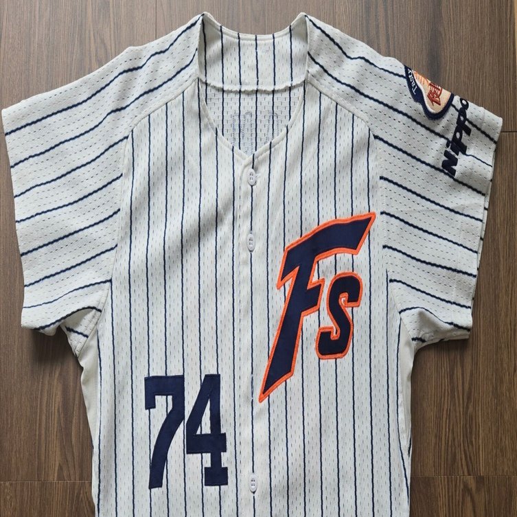 日本ハムファイターズ プロコレ ユニフォーム 祝北海道誕生20年！ミズノ HOKKAIDO 20th ワッペン付き プロ