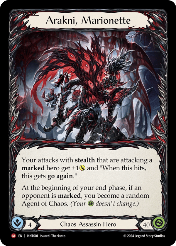 2025 RtN in BLUE PIECE Top4 Arakni, Marionette 使用リスト解説