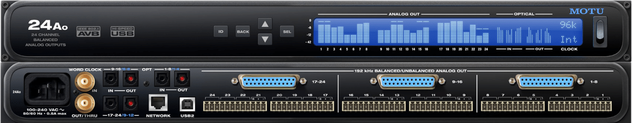 MOTU AVB製品レポート|tidbit inc.
