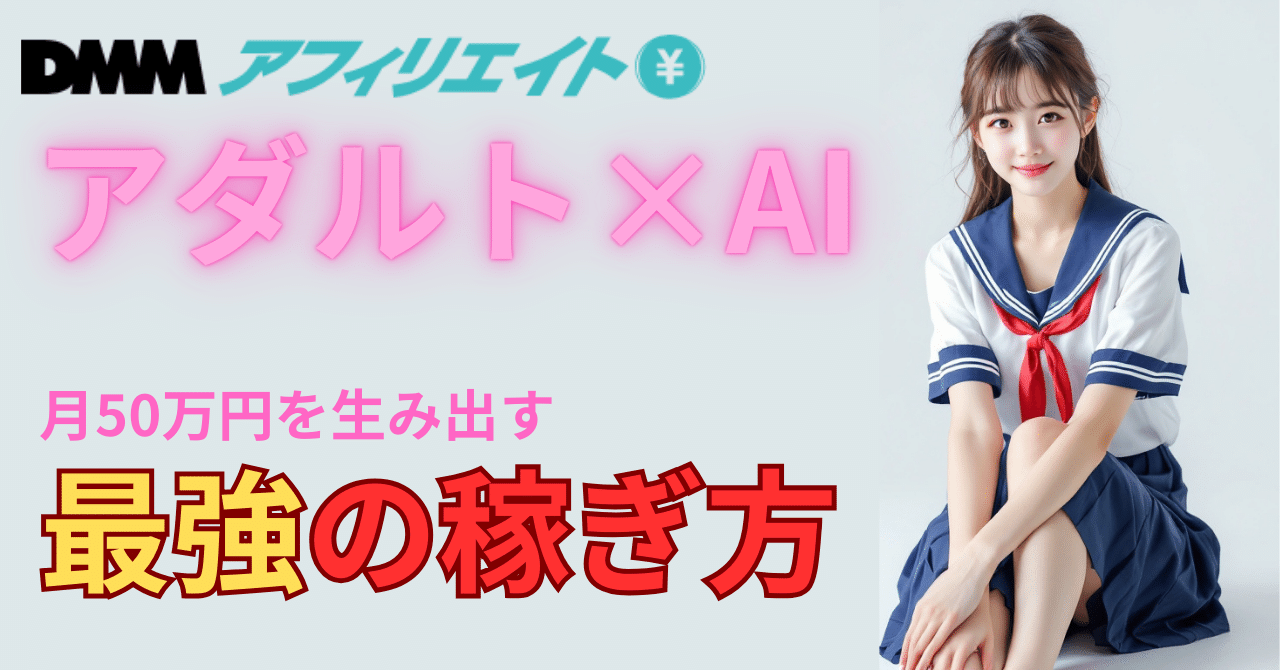 DMMアフィリエイトをAIで超効率化する方法｜遊花：遊びながら学ぶ生成AI