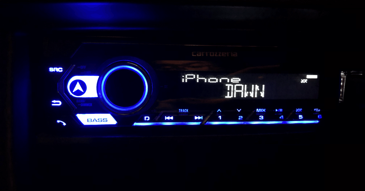 MVH-5600とiPhoneをUSB接続する｜青狐