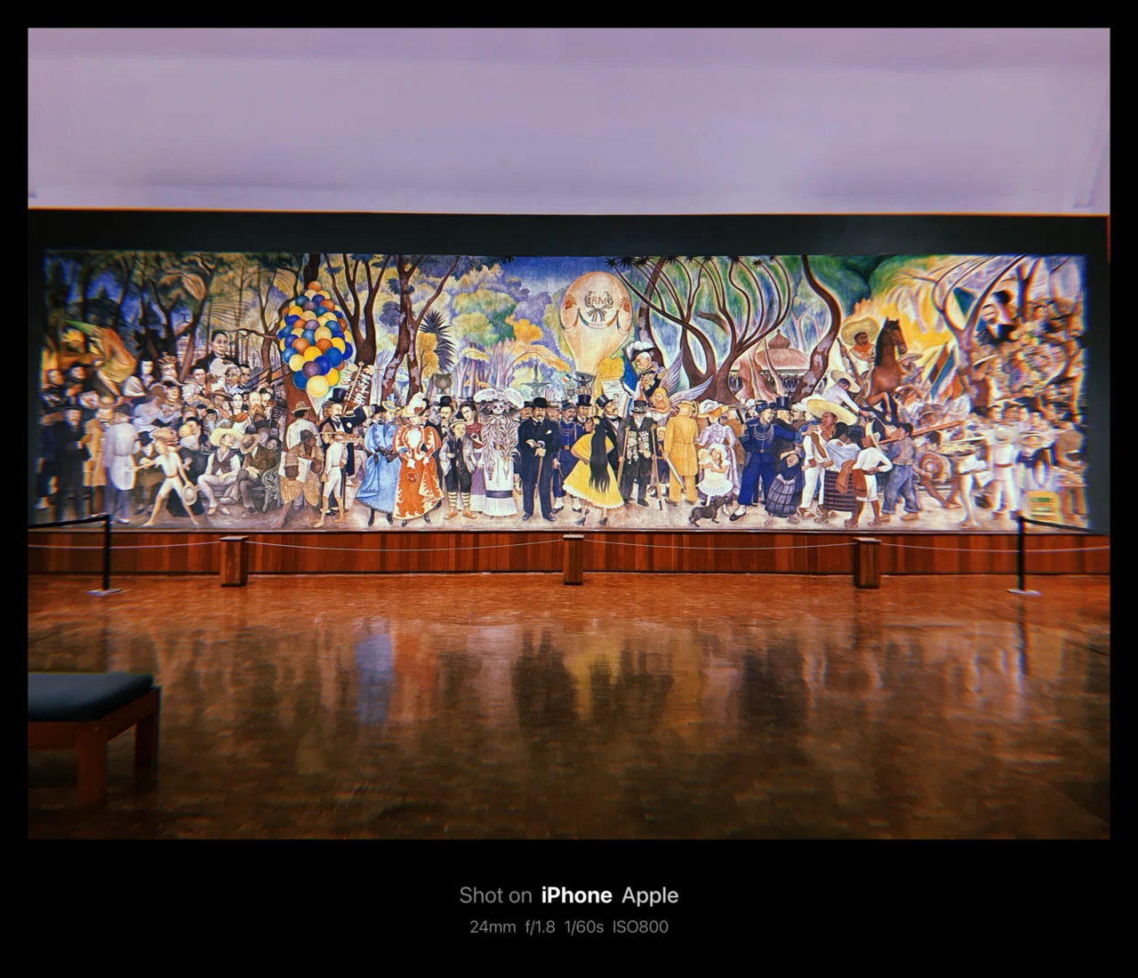 【メキシコ)ディエゴ・リベラの作品の模写 Museo Mural Diego Rivera / ディエゴ・リベラ壁画館(Mexico City