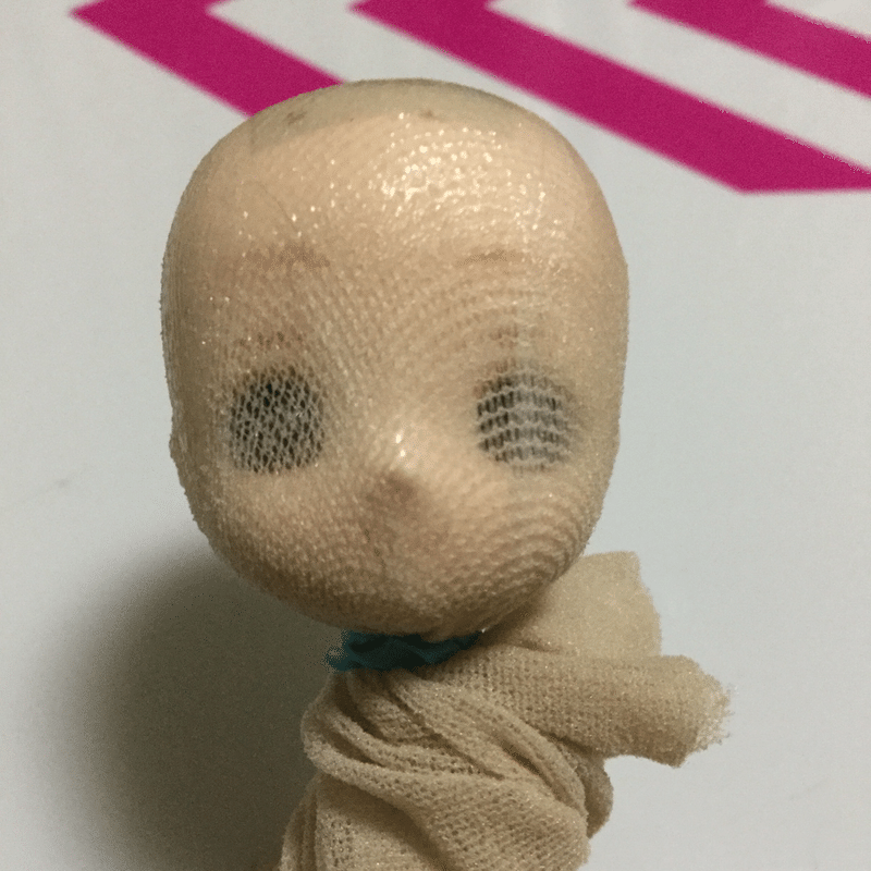 アクリル毛糸でドール用ウィッグを作る ウィッグキャップ編 Perosang Note