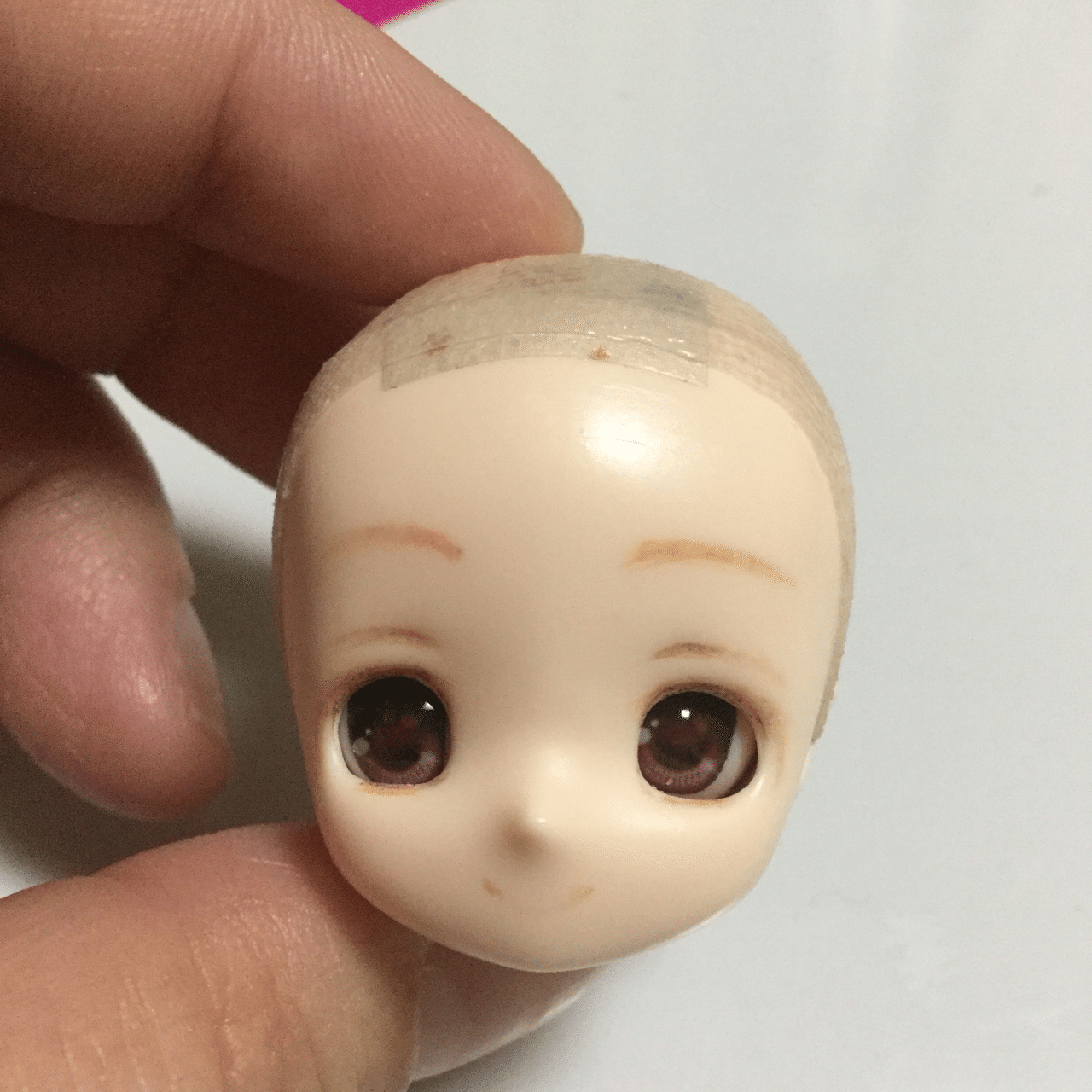 アクリル毛糸でドール用ウィッグを作る ウィッグキャップ編 Perosang Note アクリル毛糸でドール用ウィッグを作る ウィッグキャップ編 Perosang Note