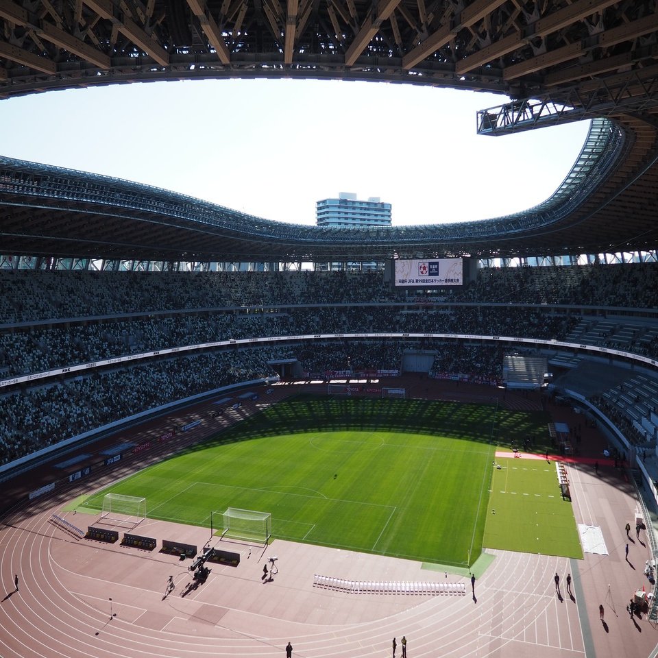 新国立競技場に天皇杯決勝を見に行きました 今井安紀 Note