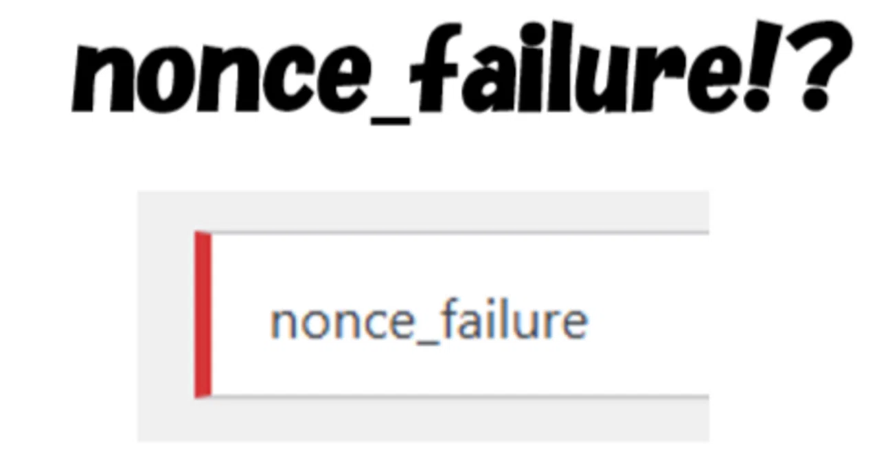 WordPressで「nonce failure」が出た場合｜わだっつ