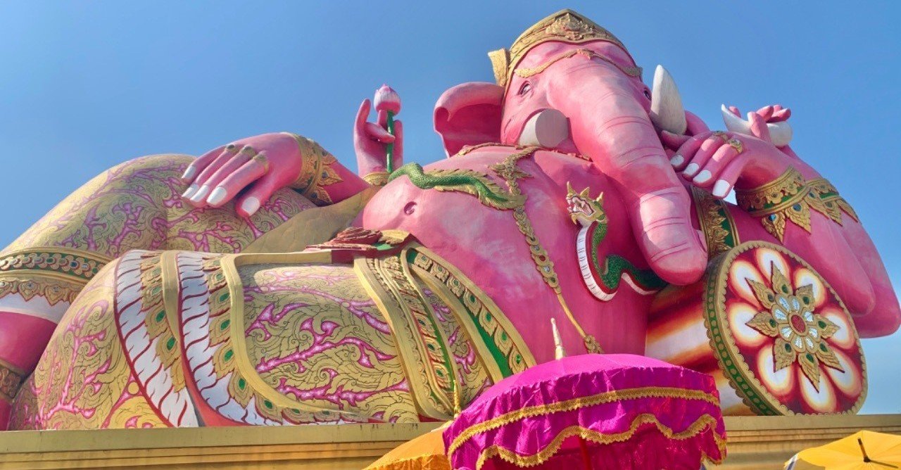 願いを3倍速で叶えてくれる！？ピンクのガネーシャに逢いに行って来
