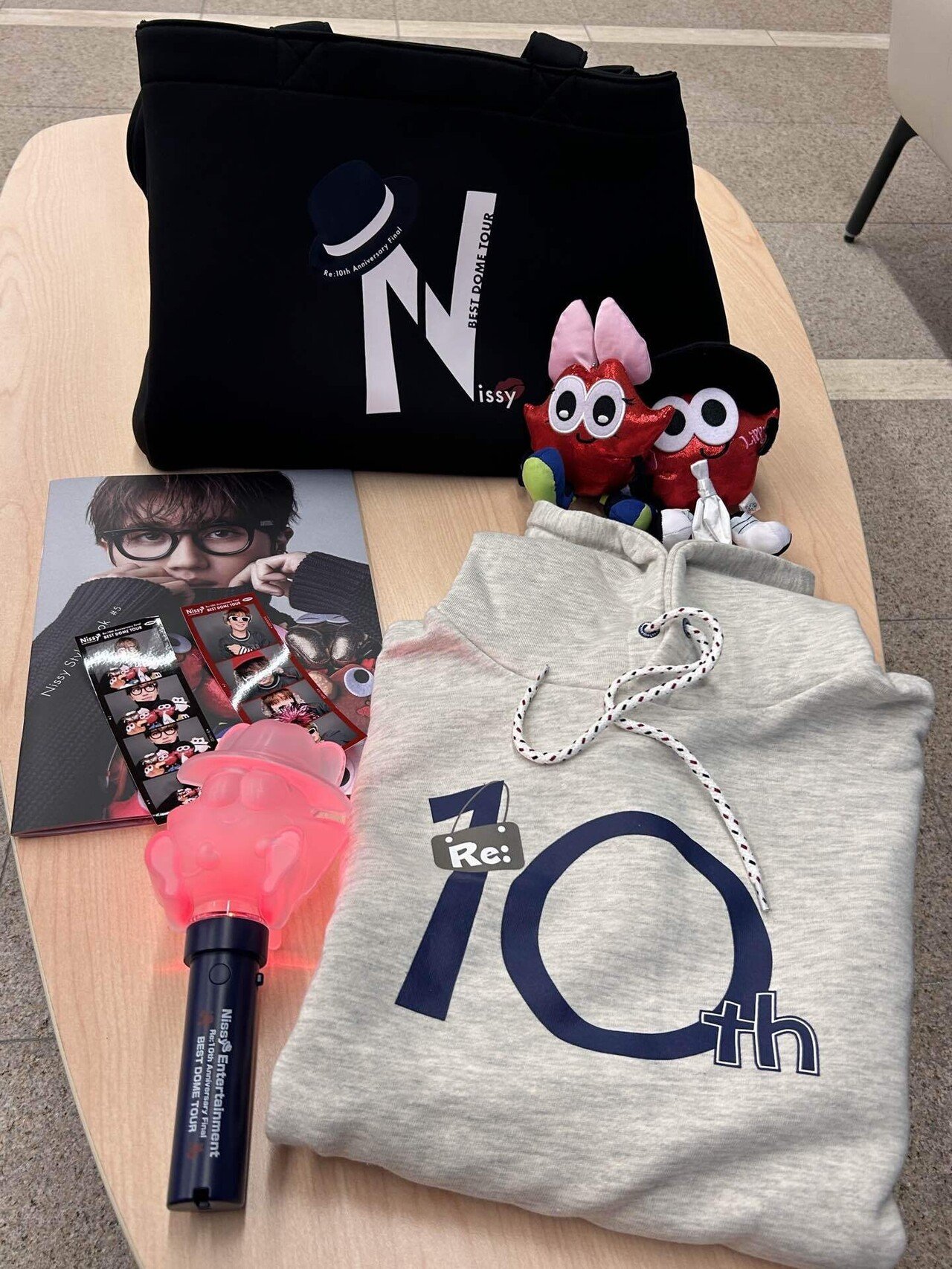 NissyRe10th ドームツアー プレミアムシートグッズ 全国6大ドーム