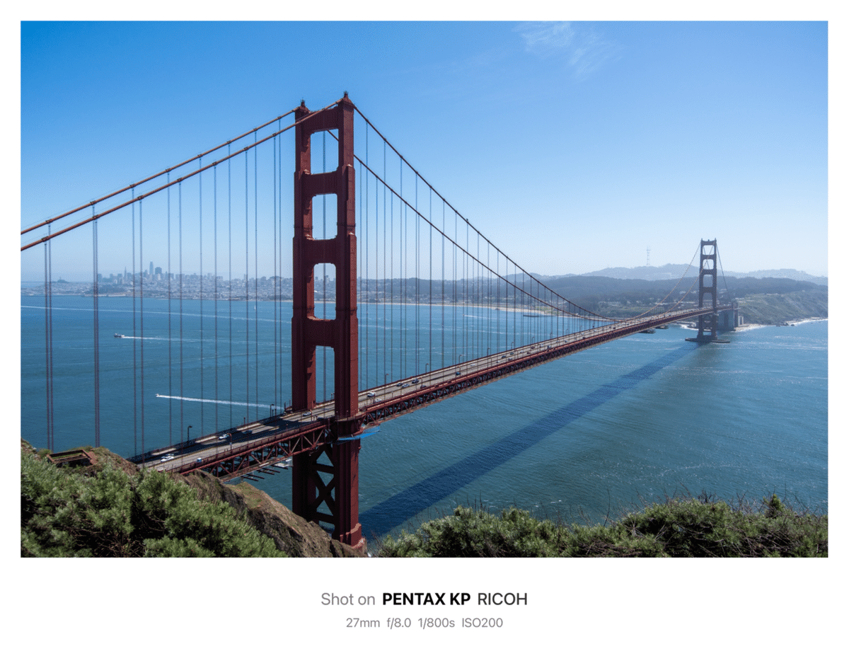 Golden Gate Bridge / ゴールデン・ゲート・ブリッジ(San Francisco