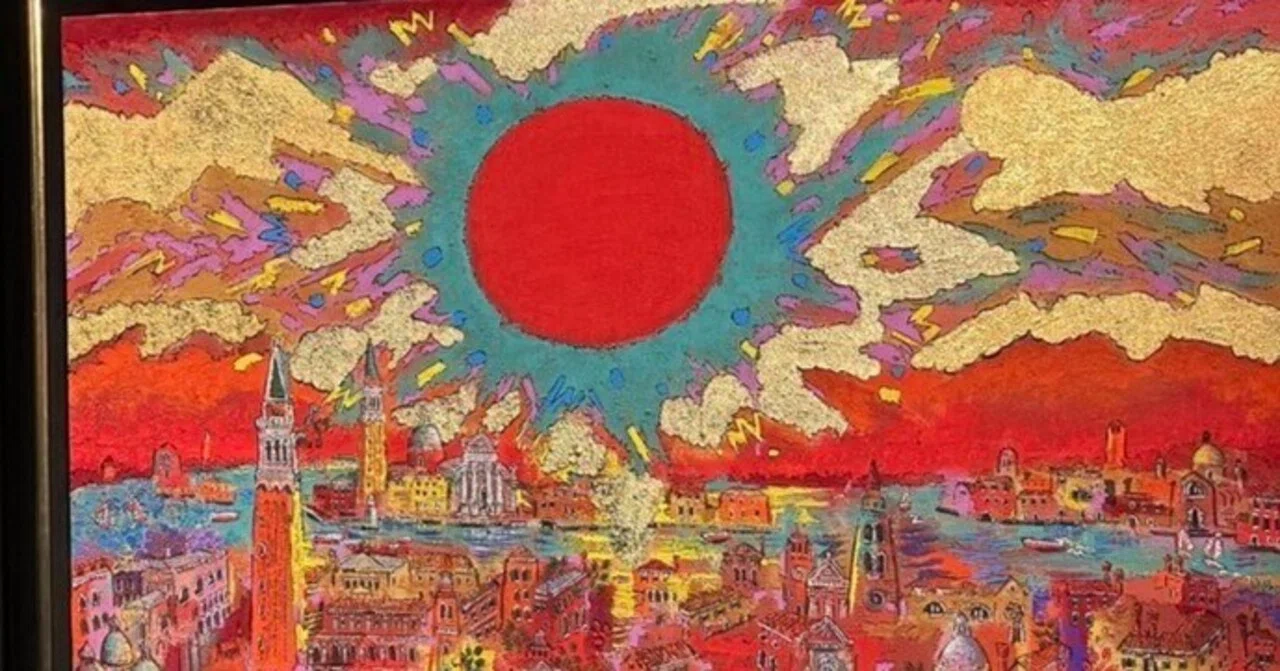絹谷幸二さんの絵に一目惚れして、訪れた天空美術館は、ほんとに空の中