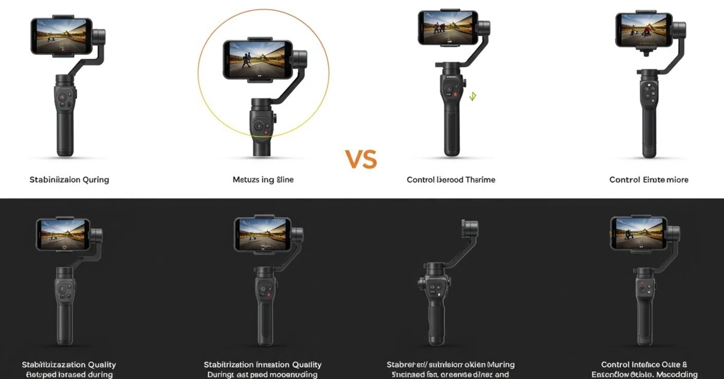 DJI Osmo Mobile 7P vs. Insta360 Flow 2 Pro】最新スマホジンバルの