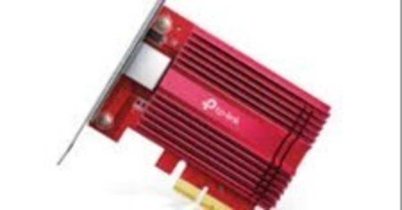 フレッツ光クロス10G TP-Link 10Gbps ネットワークカード TX401 切れる
