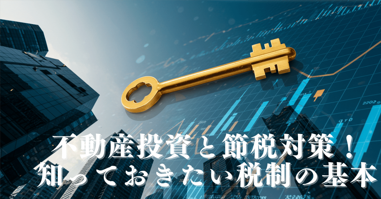 不動産投資と節税対策！知っておきたい税制の基本｜ReAlign - 不動産エージェントと直接つながる、投資家のためのSNS