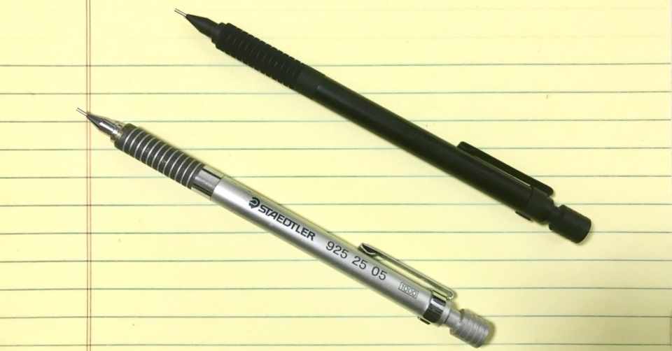 ステッドラー製図用シャープペンの変わらない魅力 Textmarker 蛍光ペン研究ユニット Note