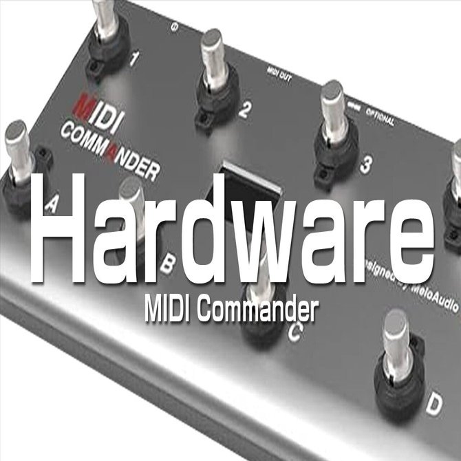 MIDI COMMANDER 10スイッチ MIDIインターフェース Hardware：MIDI Commander｜ツキシロ