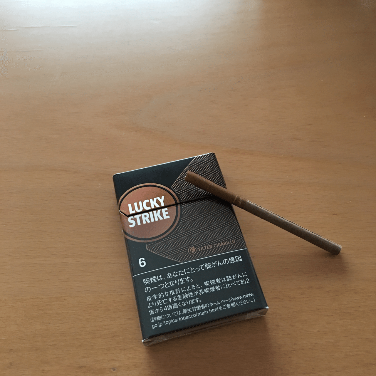 ラッキーストライク シガリロを吸ってみた 喫煙家kのタバコ日記 Note ラッキーストライク シガリロを吸ってみた 喫煙家kのタバコ日記 Note