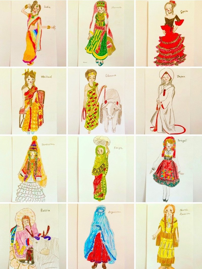 トルコ 民族衣装 イラスト トルコ 民族衣装 イラスト