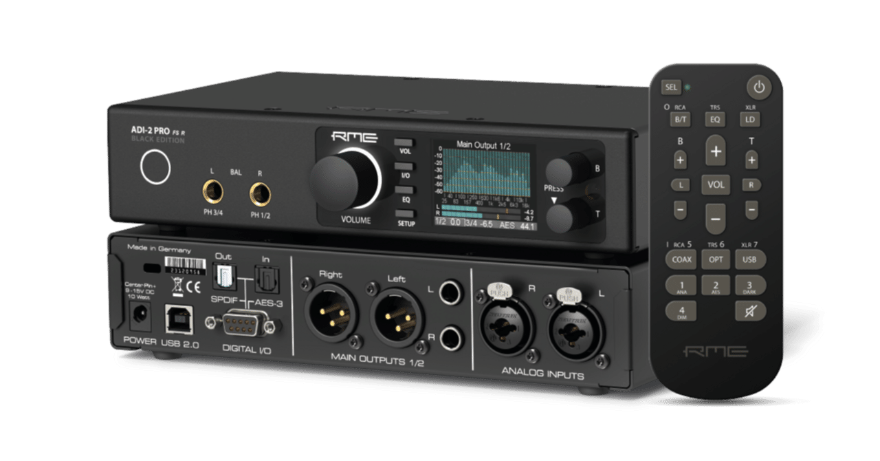 RME ADI-2 Pro FS R Black Edition 国内正規品 Amazon.com: ADI-2 Pro FS R AD/DA Converter - Black Edition