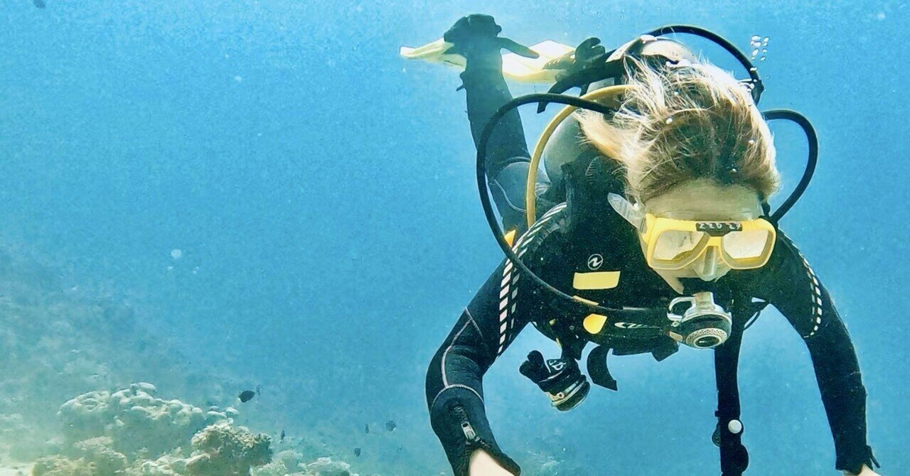 ウェットスーツ「ダイビングスーツ」「ダイビング」「海遊び」 世界一周day149「恐怖のダイビング体験」inエジプト｜みやか / 世界