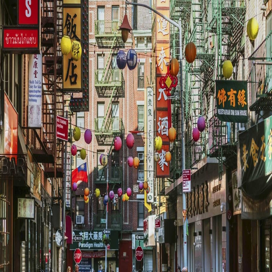 ニューヨークのチャイナタウン｜わかこ