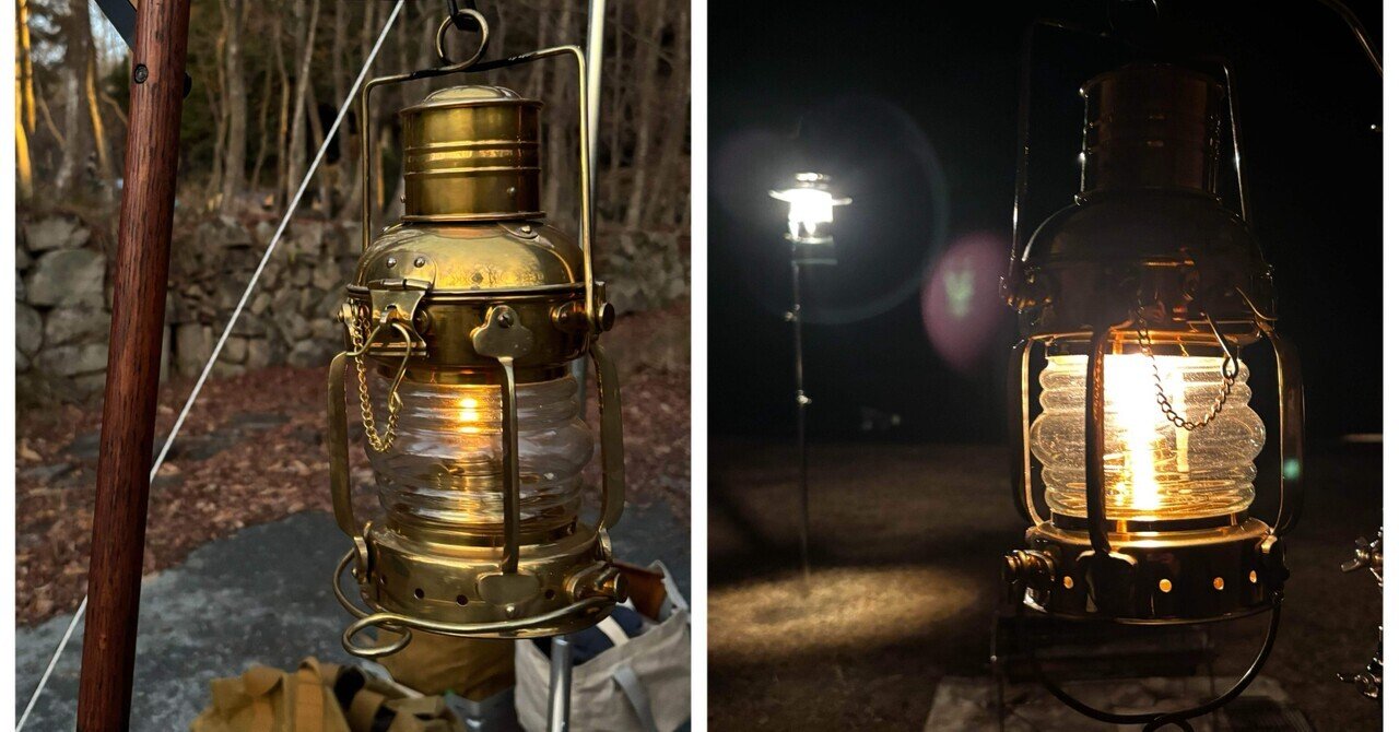 いまお気に入りのオイルランタン「バーモントランタン Vermont