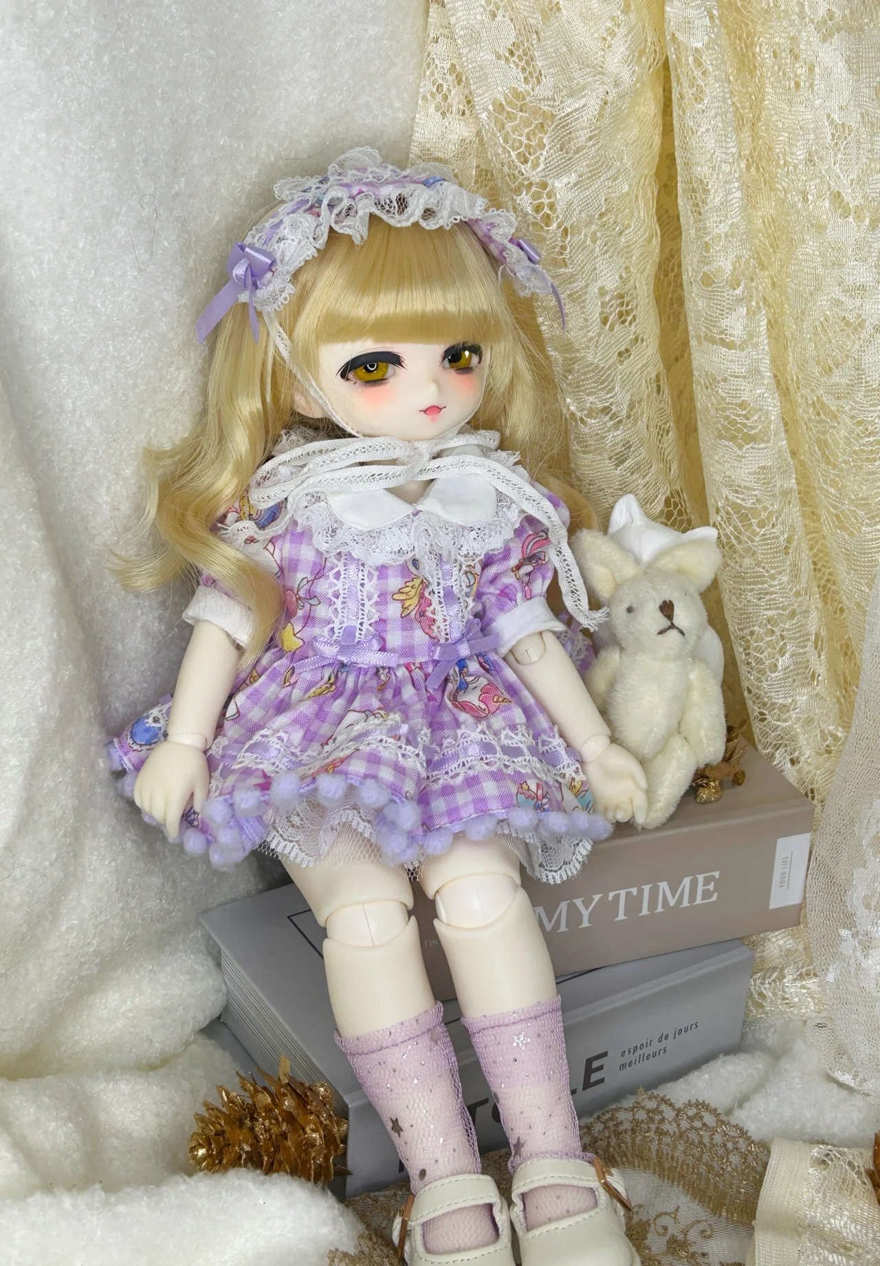 tinyfox 用に総裏地で洋服作り｜山猫屋