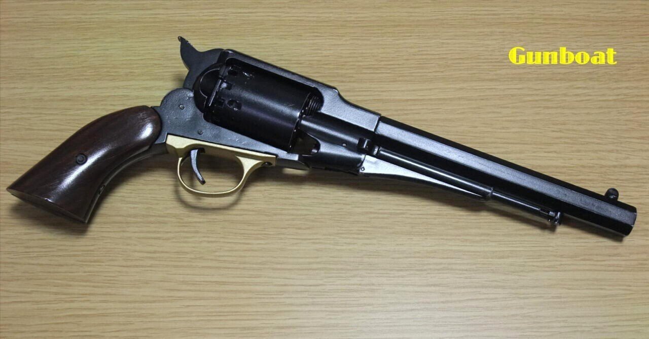 〘希少〙LSレミントンアーミーリボルバー LS レミントン ニューアーミー プラモデル 製作記 その1｜Gunboat