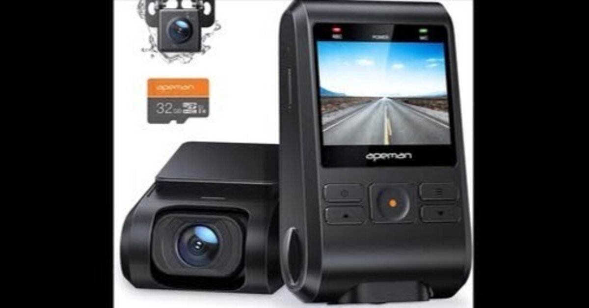 2020進化版】 APEMAN ドライブレコーダー 前後カメラ 32Gカード付き｜有)越谷電器