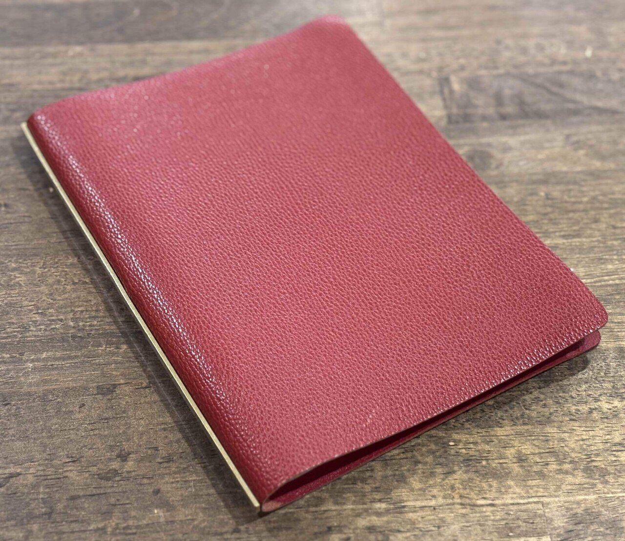 プロッター PLOTTER ムラ染めコードバン バイブル ブルー