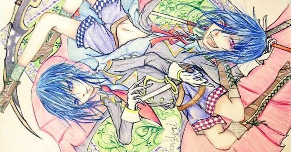 創作キャラ小噺1 リビアーヌ双子 朱鳥 蒼樹 Note
