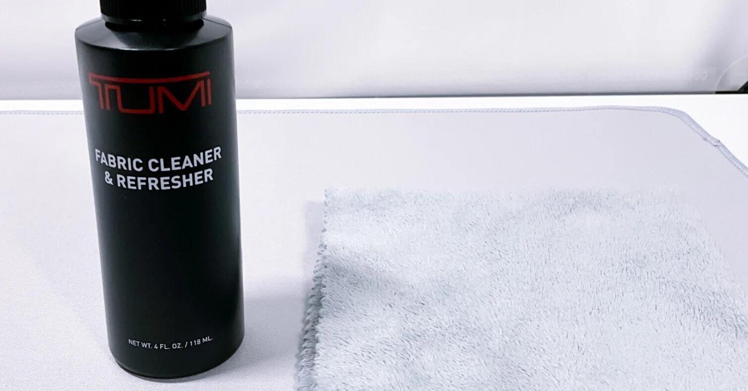 TUMI】 「FABRIC CLEANER& REFRESHER」を購入 【布製品用クリーナー