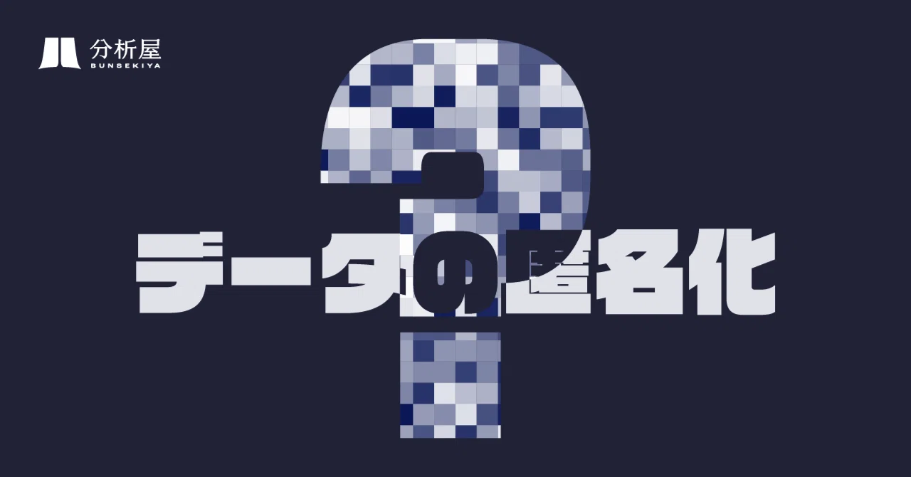 On Data Anonymization Processing｜分析屋