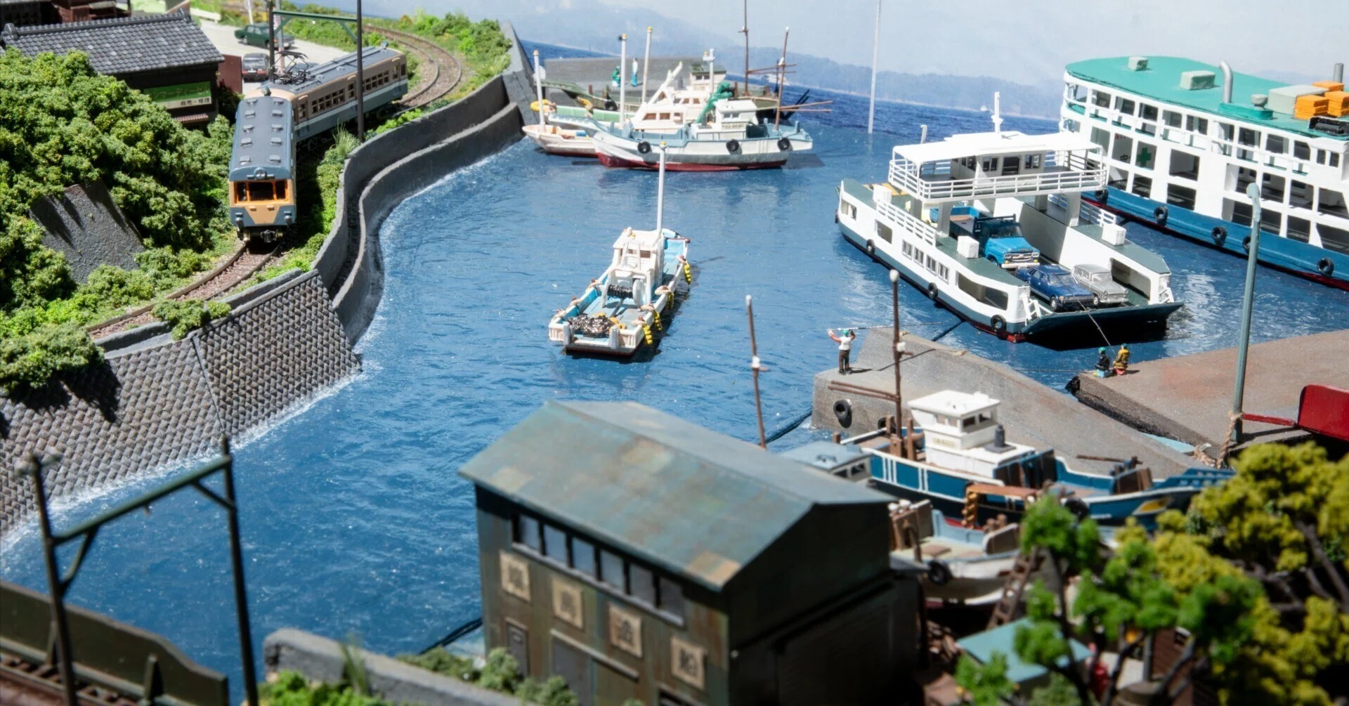 東京ジオラマ展2025の展示作品紹介〈4〉 架空鉄道を再現したジオラマ