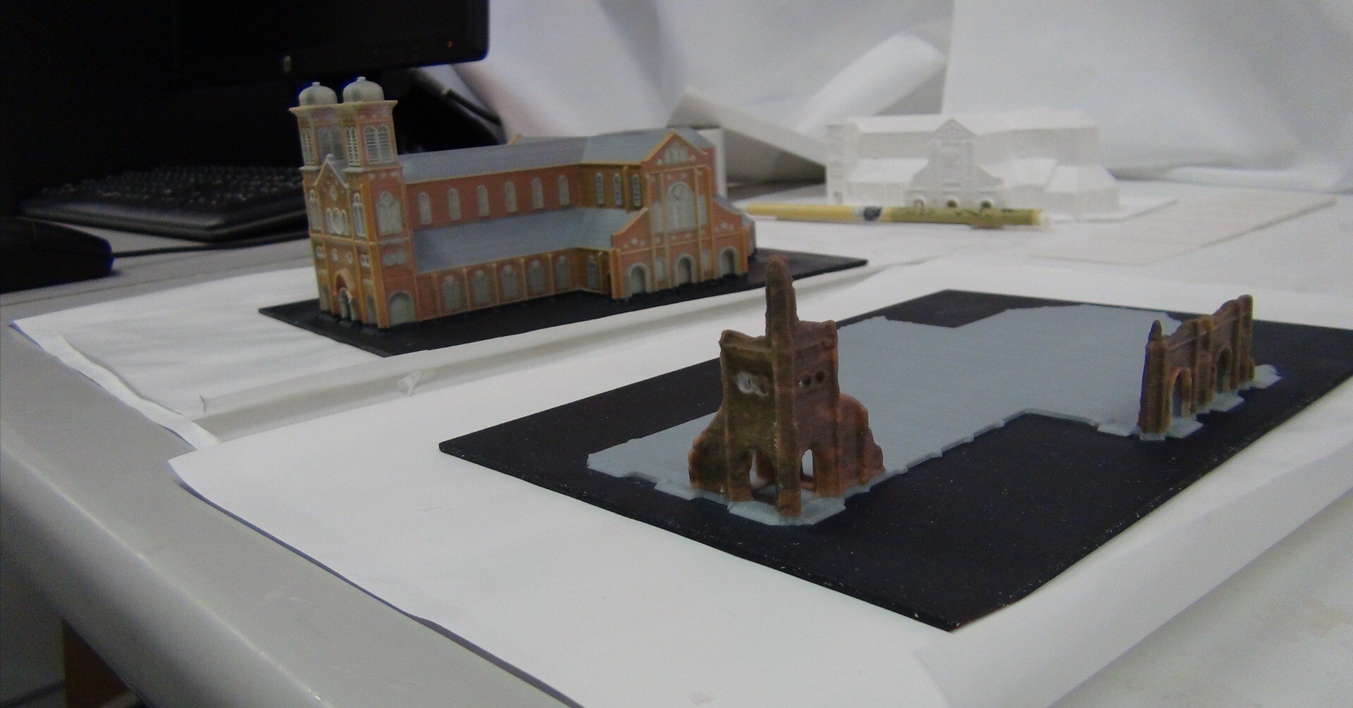 被爆70年 /2015/旧浦上天主堂・被爆遺構3Dモデル制作 1.旧浦上天主堂