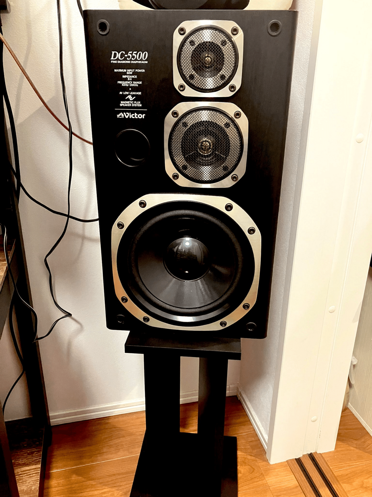 VICTOR　DC-5500用スピーカー Yahoo!オークション - Victor ビクター DC-550 システムコンポ