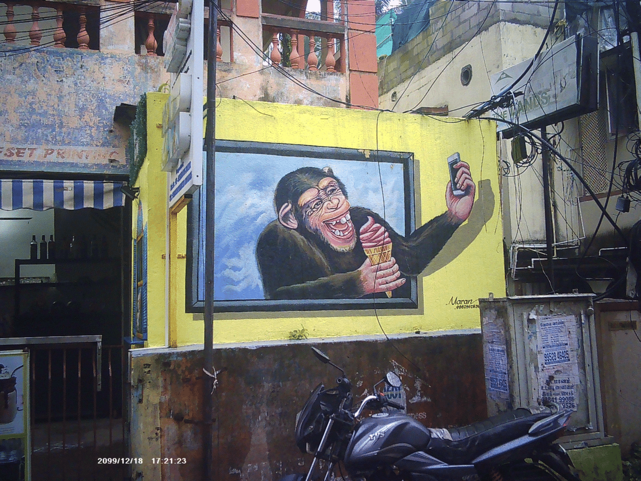 インドの看板 その3｜osamuawesome