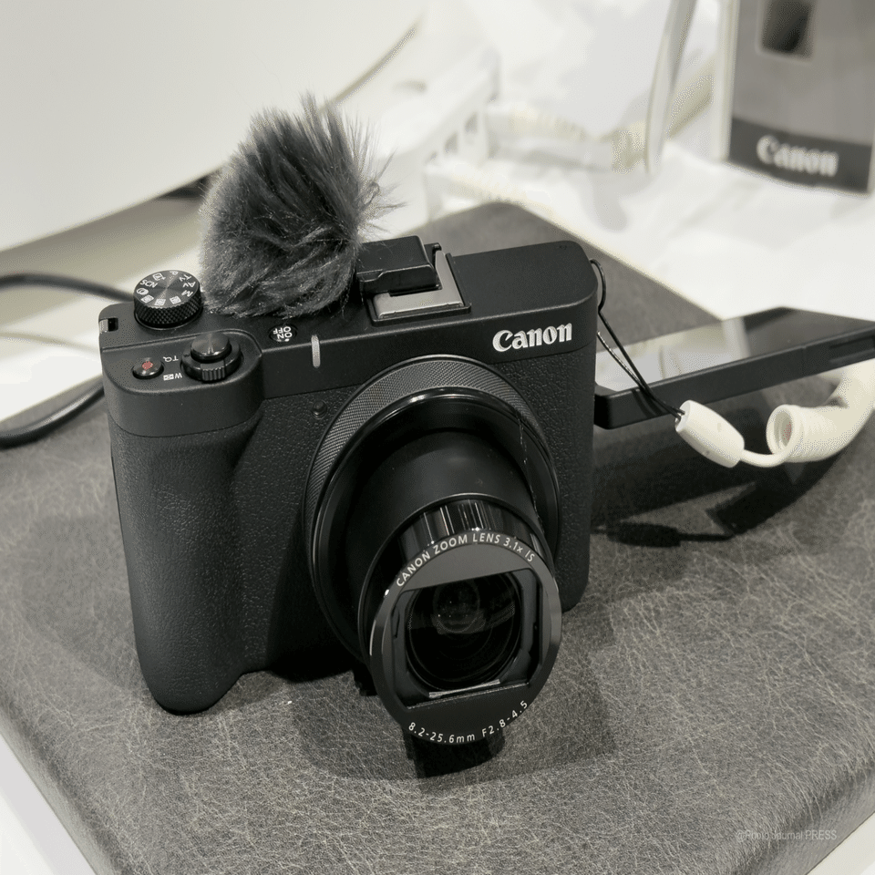実機触る！キヤノン PowerShot V1 コンデジ！動画も写真もこれで