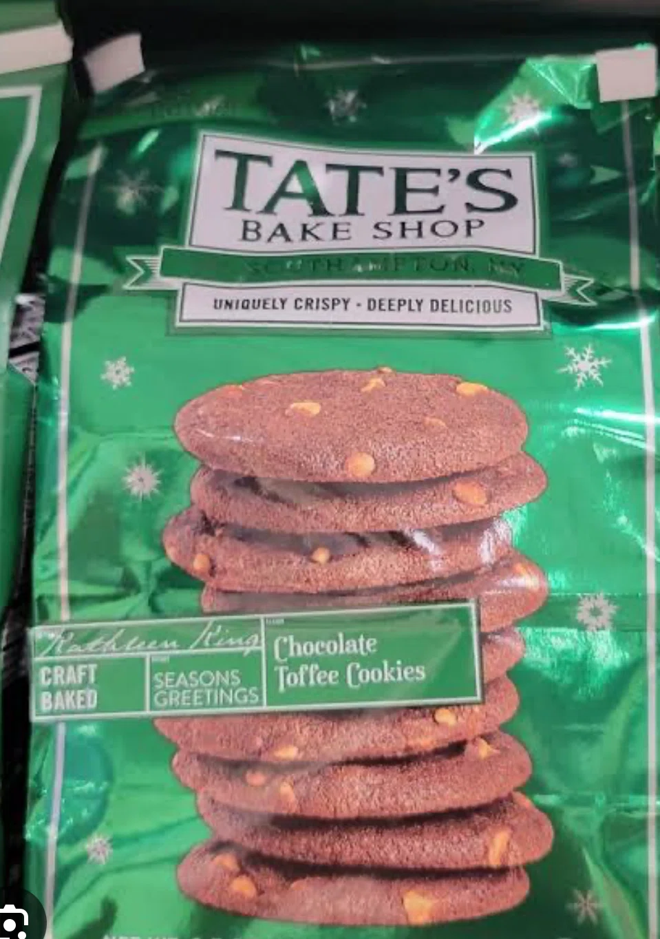最近試して美味しかったもの！Tate's bake shop limited edition｜びば