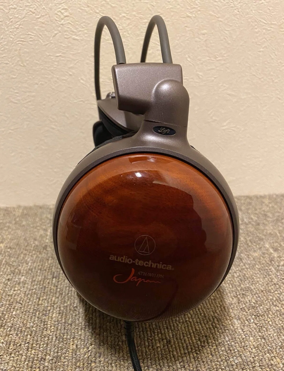 audio-technica ATH-W11R ヘッドホン （越前漆塗りの美しいハウジング 