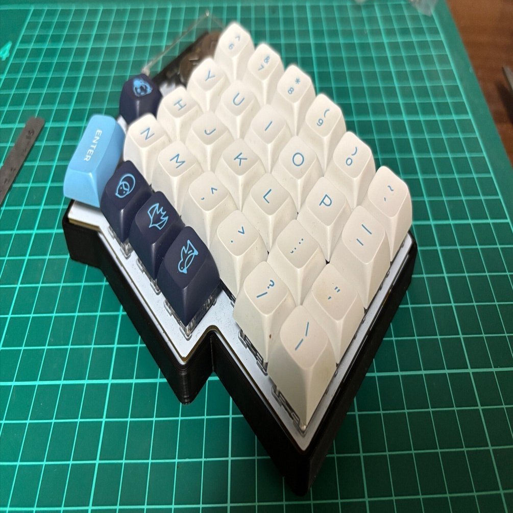 Lily58のケースを改良した｜ぷらっく